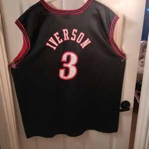 Allen Iverson Sixers basketball jersey
